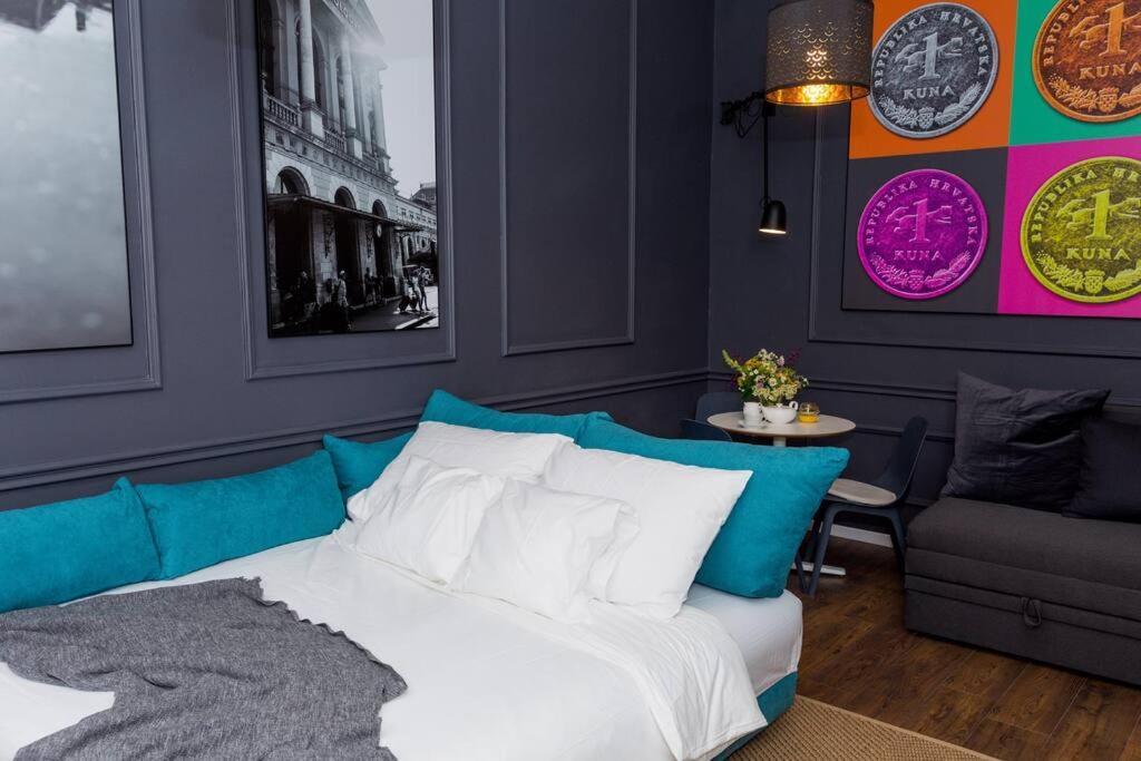 Studio Apartment Lubynski In Center Of Zagabria Esterno foto